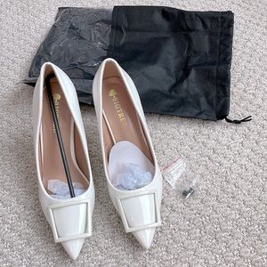 Patent Pointed Toe Heel